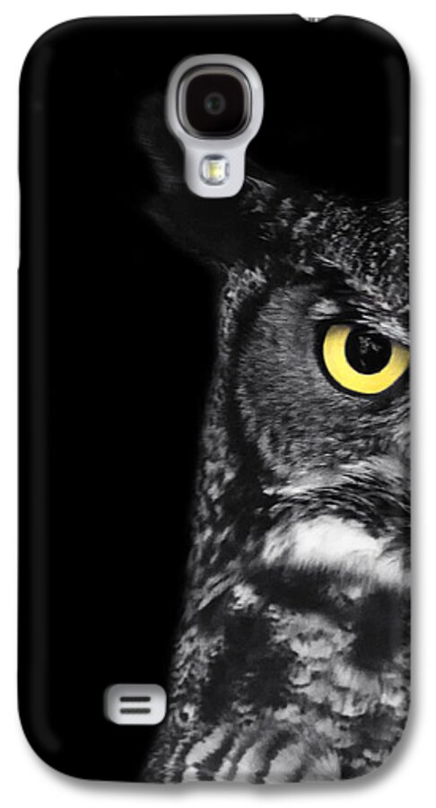 #faatoppicks Galaxy S4 Case featuring the photograph Great Horned Owl Photo by Stephanie McDowell