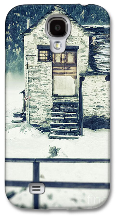 Architecture Galaxy S4 Case featuring the photograph House near the wood by Silvia Ganora