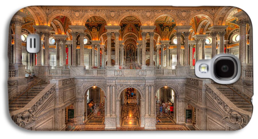Library Of Congress Galaxy S4 Case featuring the photograph Library Of Congress by Steve Gadomski