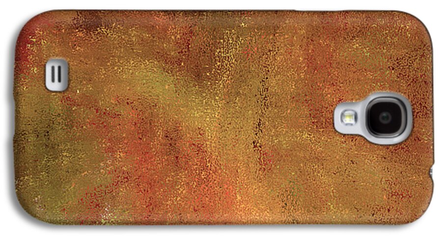 Abstract Galaxy S4 Case featuring the photograph Living In a Copper World by Ann Johndro-Collins