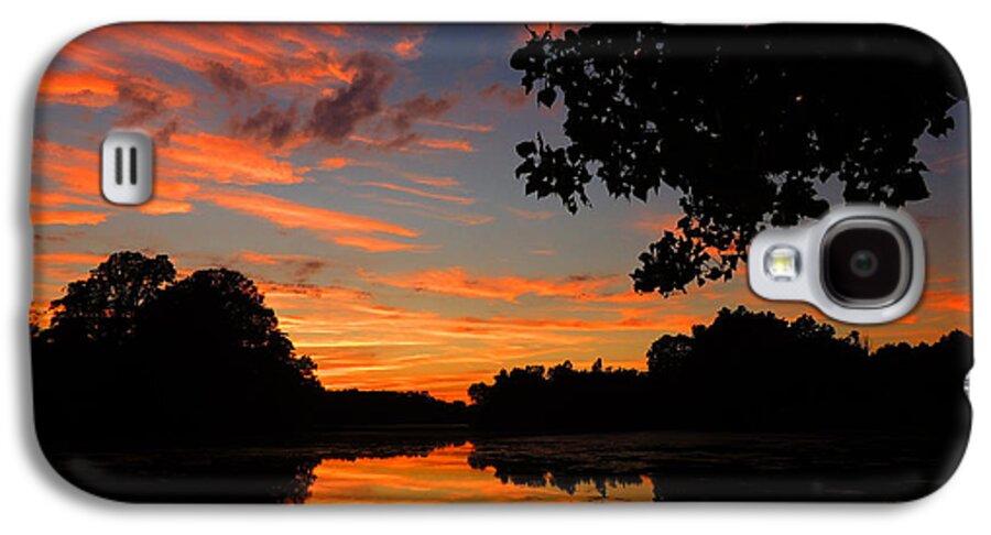 Salani Galaxy S4 Case featuring the photograph Marlu Lake at Sunset by Raymond Salani III