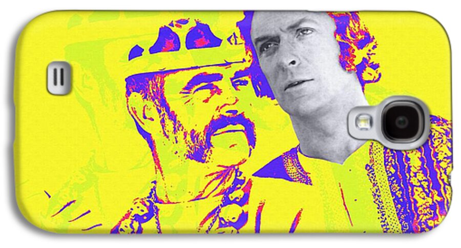 Actors Galaxy S4 Case featuring the photograph Michael Caine and Sean Connery in The Man Who Would Be King by Art Cinema Gallery
