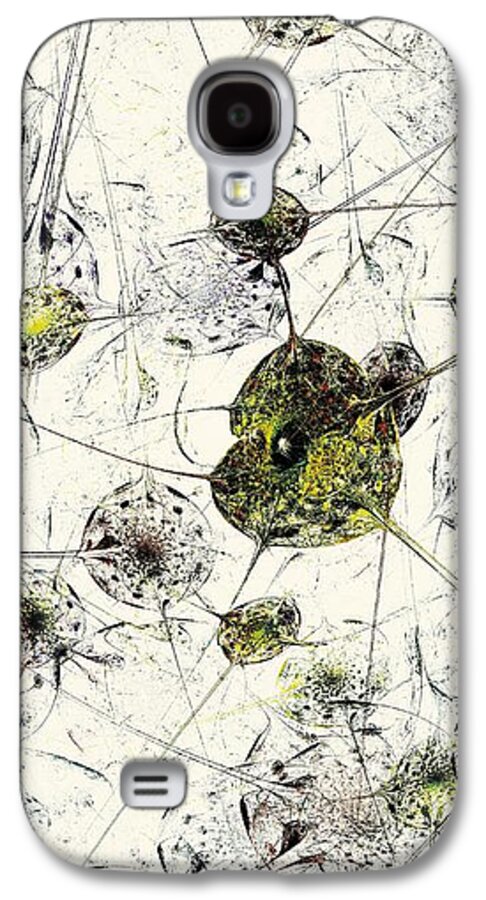 Malakhova Galaxy S4 Case featuring the digital art Neural Network by Anastasiya Malakhova