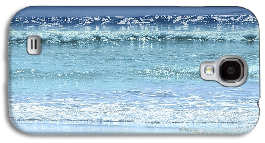 Water Galaxy S4 Case featuring the photograph Ocean colors abstract by Elena Elisseeva