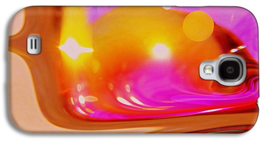 Abstract Galaxy S4 Case featuring the photograph Plume by Nick David