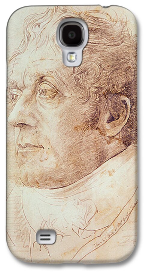 Portrait Of J.m.w. Turner Galaxy S4 Case featuring the drawing Portrait of JMW Turner by Cornelius Varley
