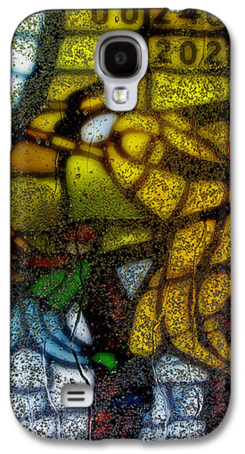 Stained Galaxy S4 Case featuring the painting Rainy Day 1 by Jack Zulli