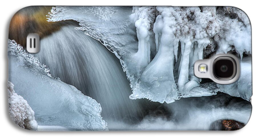 River Galaxy S4 Case featuring the photograph River Ice by Chad Dutson