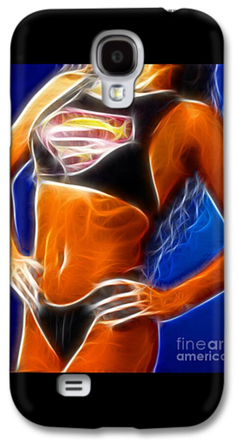 Fashion Galaxy S4 Case featuring the photograph Superman 1 Fractal by Gary Gingrich Galleries