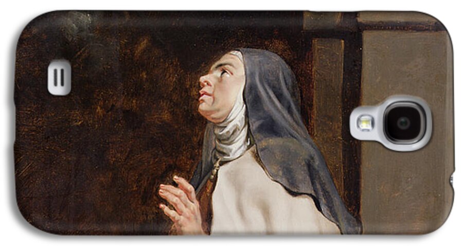 Avila Galaxy S4 Case featuring the painting Teresa Of Avilas Vision Of A Dove by Peter Paul Rubens