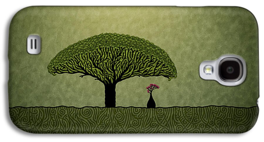 Tree Galaxy S4 Case featuring the photograph Three of Green by Gianfranco Weiss