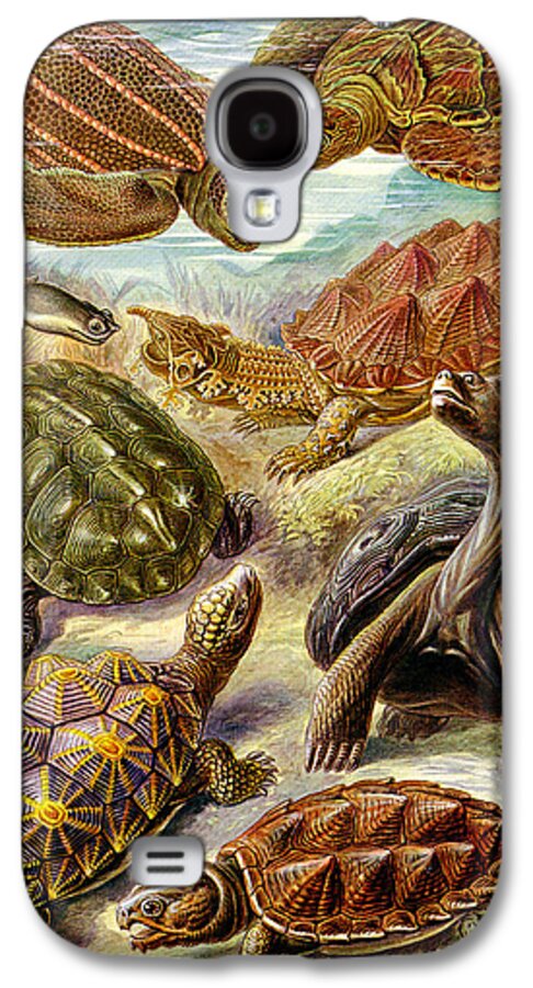 Turtles Turtles And More Turtles Galaxy S4 Case featuring the digital art Turtles Turtles and More Turtles by Unknown