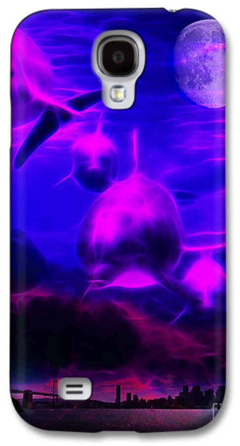 San Francisco Galaxy S4 Case featuring the photograph When Dolphins Cry by Wingsdomain Art and Photography