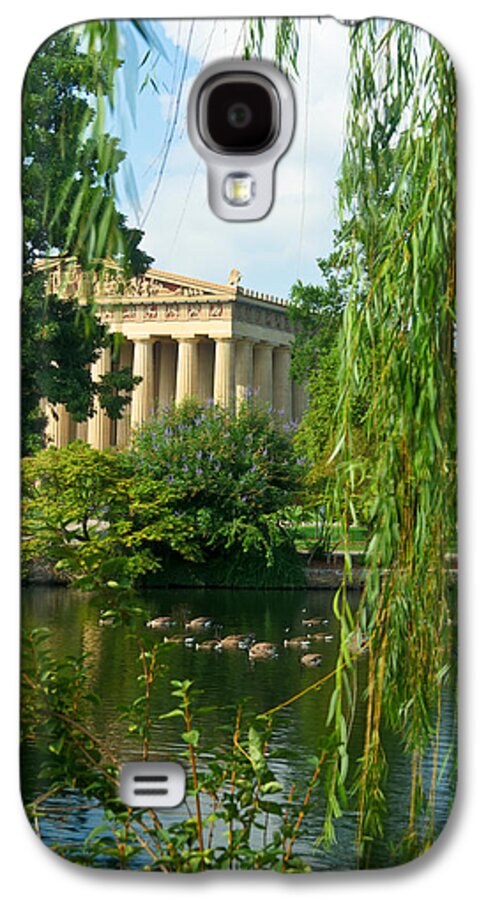 Parthenon Galaxy S4 Case featuring the photograph A View of the Parthenon 17 #1 by Douglas Barnett