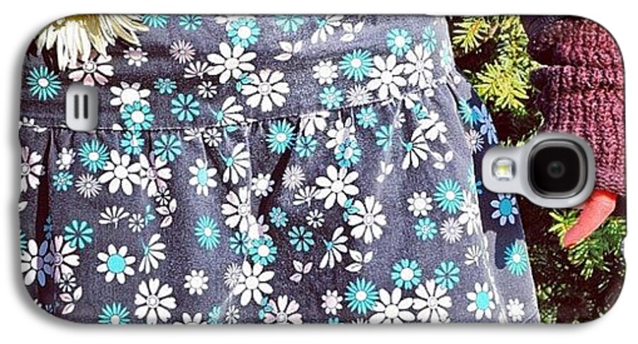 Cool Galaxy S4 Case featuring the photograph Fashion and nature - floral skirt #1 by Matthias Hauser