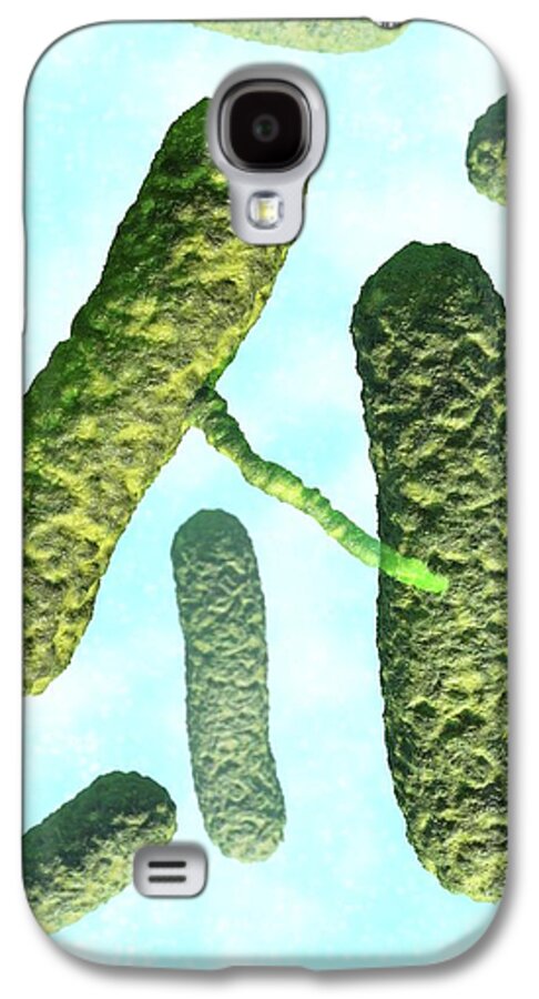 Artwork Galaxy S4 Case featuring the photograph Bacterial Conjugation, Artwork by David Mack