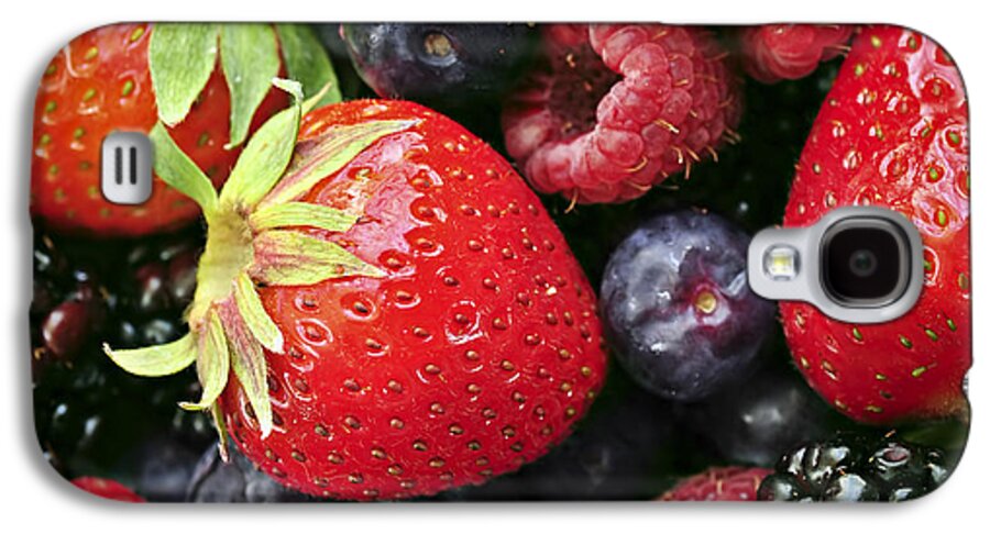 Berry Galaxy S4 Case featuring the photograph Fresh berries by Elena Elisseeva