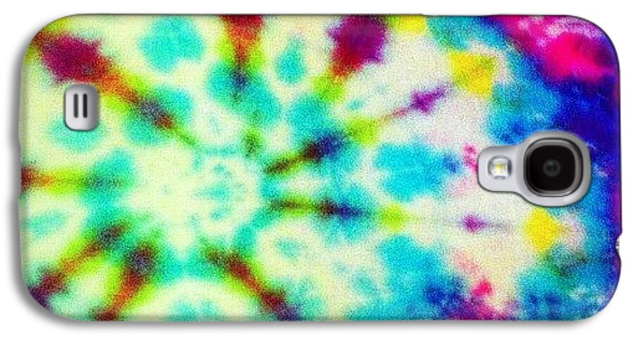 Rad Galaxy S4 Case featuring the photograph Tiedye by Katie Williams