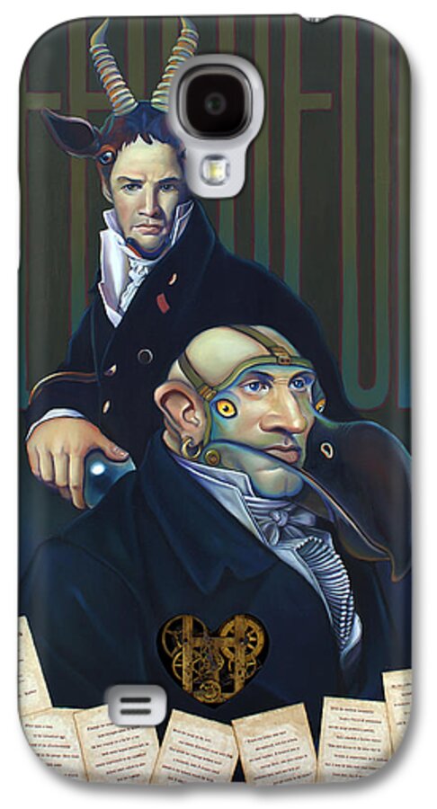 Clockworks Galaxy S4 Case featuring the painting Yak Andrew Bienstjalk #1 by Patrick Anthony Pierson