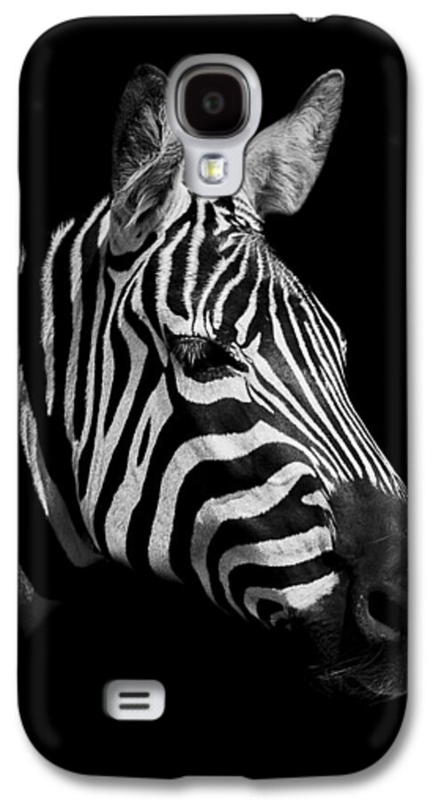 Zebra Galaxy S4 Case featuring the photograph Zebra #1 by Paul Neville