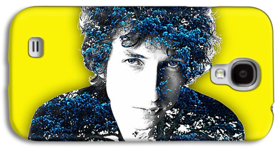 Bob Dylan Galaxy S4 Case featuring the mixed media Bob Dylan Collection #39 by Marvin Blaine
