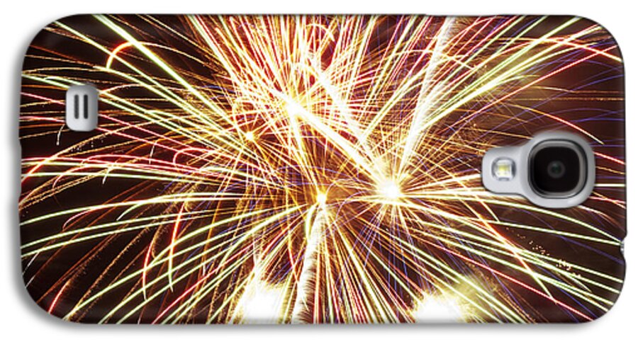 4th Galaxy S4 Case featuring the photograph 4th of July Fireworks by Joe Carini - Printscapes