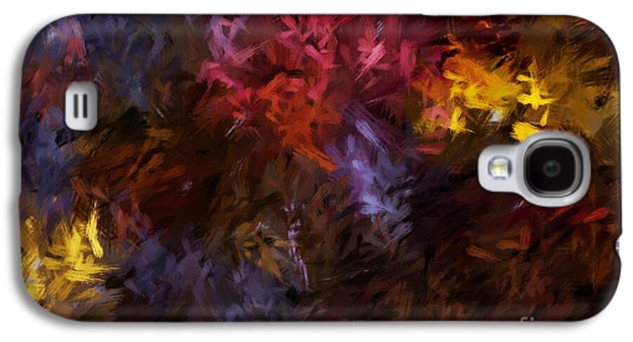Abstract Galaxy S4 Case featuring the digital art Abstract 5-23-09 by David Lane