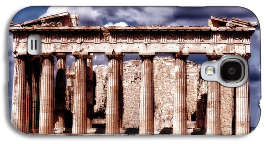 Athens Galaxy S4 Case featuring the photograph Acropolis of Greece by Linda Constant