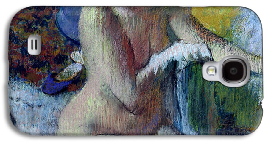 After Galaxy S4 Case featuring the painting After the Bath by Edgar Degas