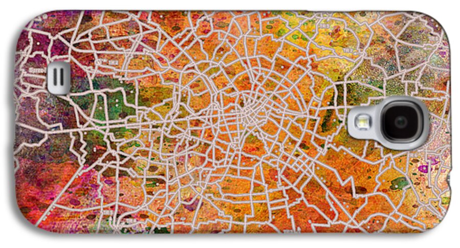 Berlin Galaxy S4 Case featuring the painting Berlin by Mark Ashkenazi