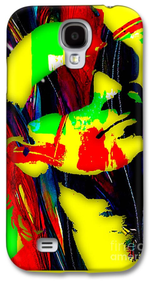 Bono Galaxy S4 Case featuring the mixed media Bono Collection by Marvin Blaine
