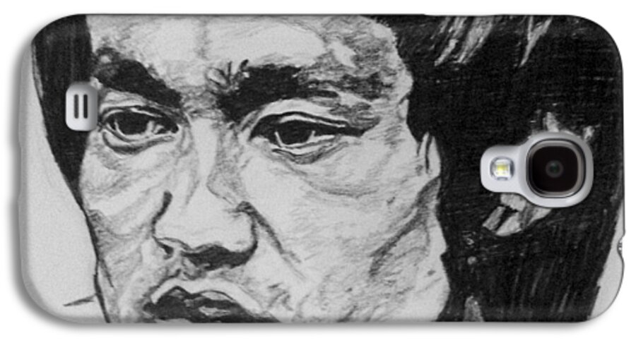 Man Galaxy S4 Case featuring the photograph Bruce Lee by Rachel Natalie Rawlins
