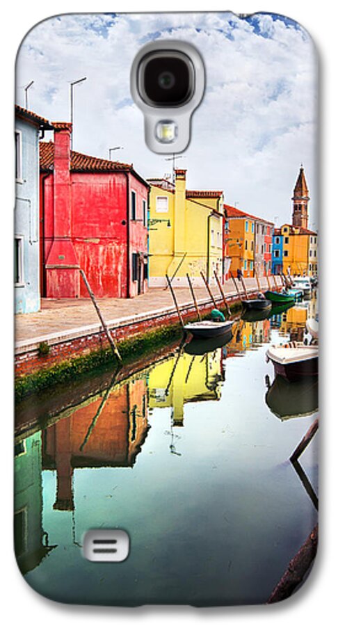 Yellow Galaxy S4 Case featuring the photograph Burano by Ivan Vukelic