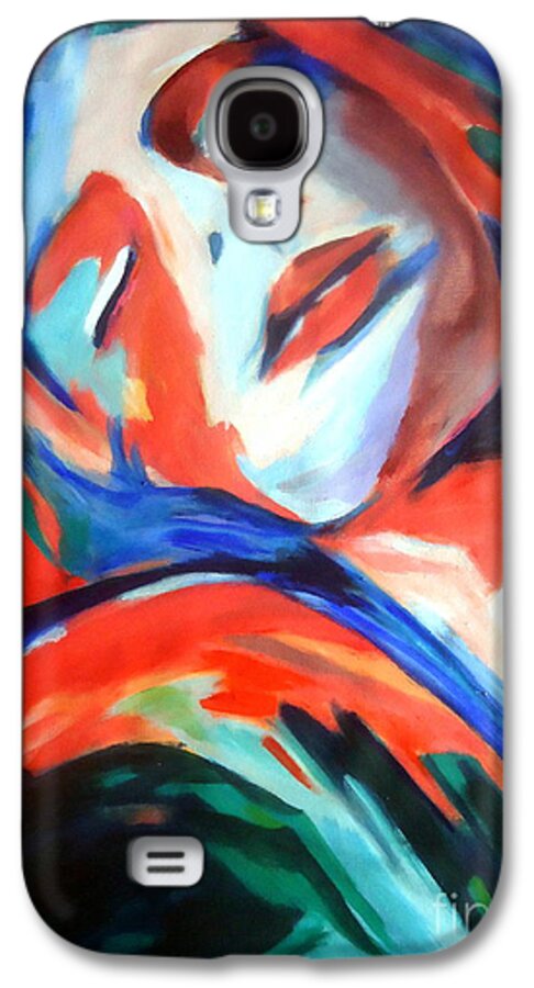Affordable Original Paintings Galaxy S4 Case featuring the painting Deepest fullness by Helena Wierzbicki