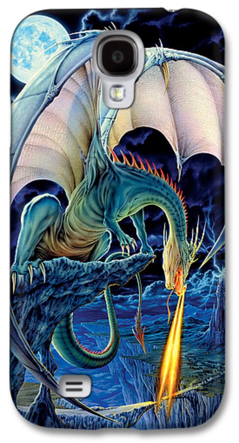 Dragon Galaxy S4 Case featuring the photograph Dragon Causeway by MGL Meiklejohn Graphics Licensing