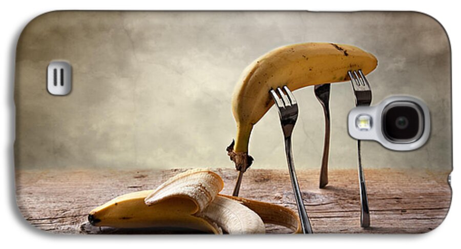 Banana Galaxy S4 Case featuring the photograph Encounter by Nailia Schwarz