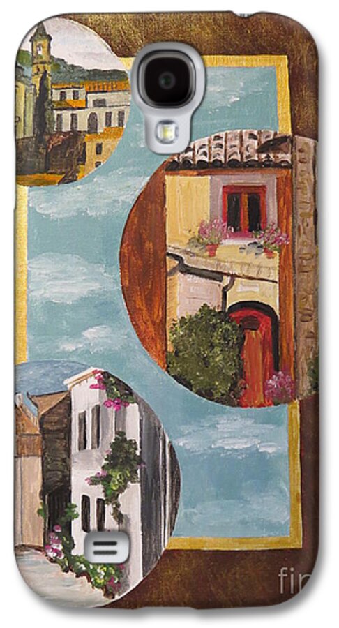 Italy Galaxy S4 Case featuring the painting Heritage by Judy Via-Wolff