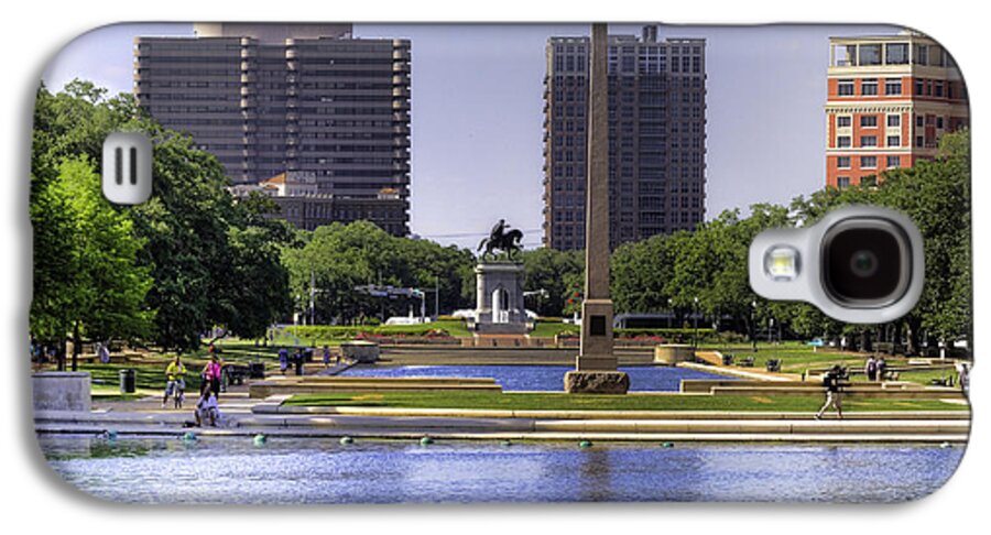 Houston Galaxy S4 Case featuring the photograph Hermann Park by Tim Stanley