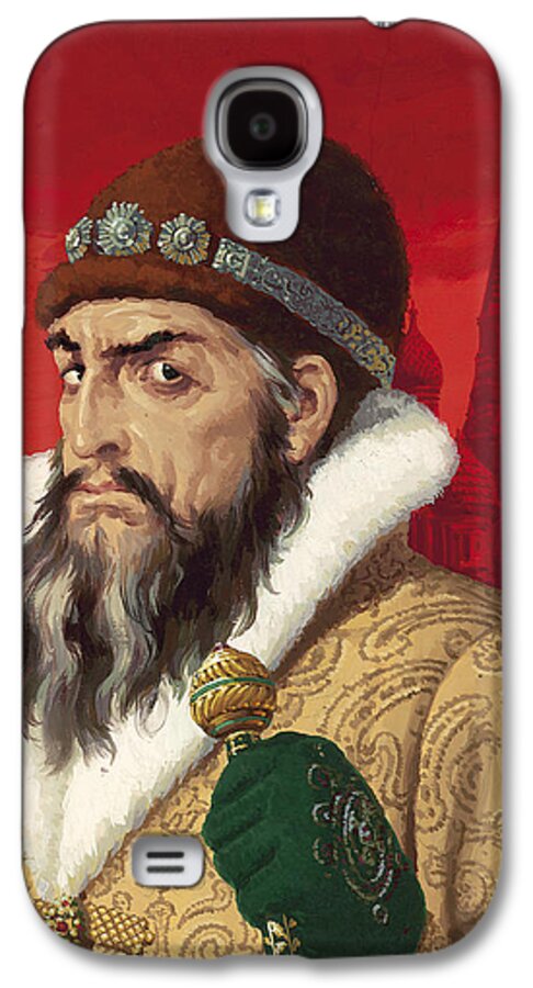 Ivan Galaxy S4 Case featuring the painting Ivan the Terrible by English School
