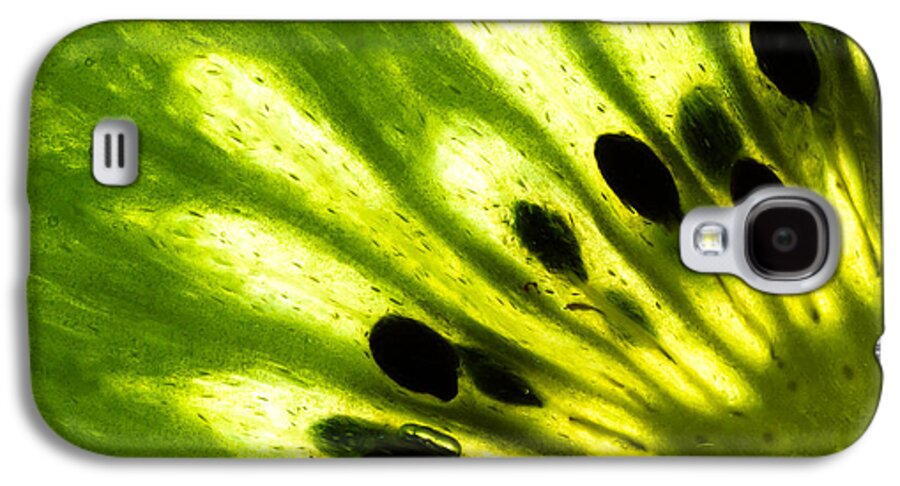 Abstract Galaxy S4 Case featuring the photograph Kiwi by Gert Lavsen