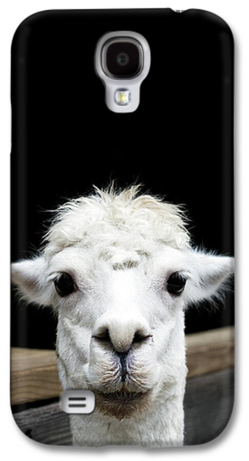 #faatoppicks Galaxy S4 Case featuring the photograph Llama by Lauren Mancke