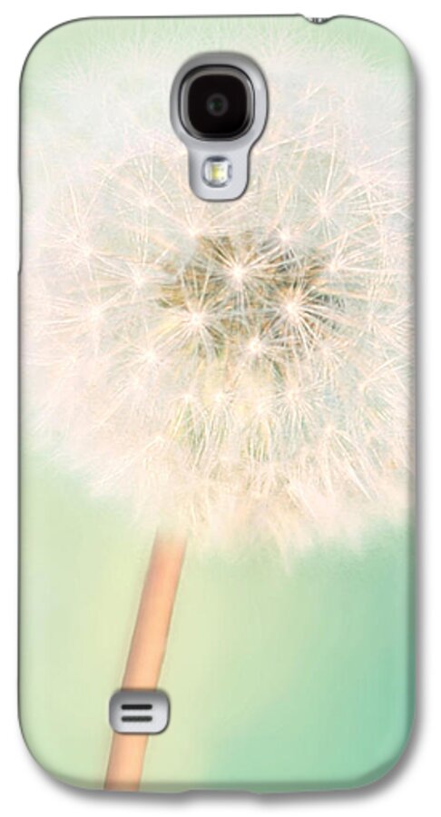 Dandelion Art Galaxy S4 Case featuring the photograph Make a Wish - Square Version by Amy Tyler