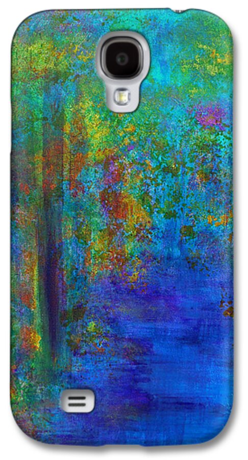 Monet Galaxy S4 Case featuring the painting Monet Woods by Claire Bull