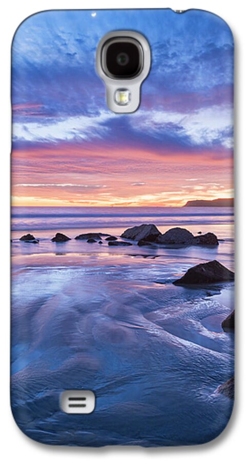 Point Loma Galaxy S4 Case featuring the photograph Moon Above by Dan McGeorge