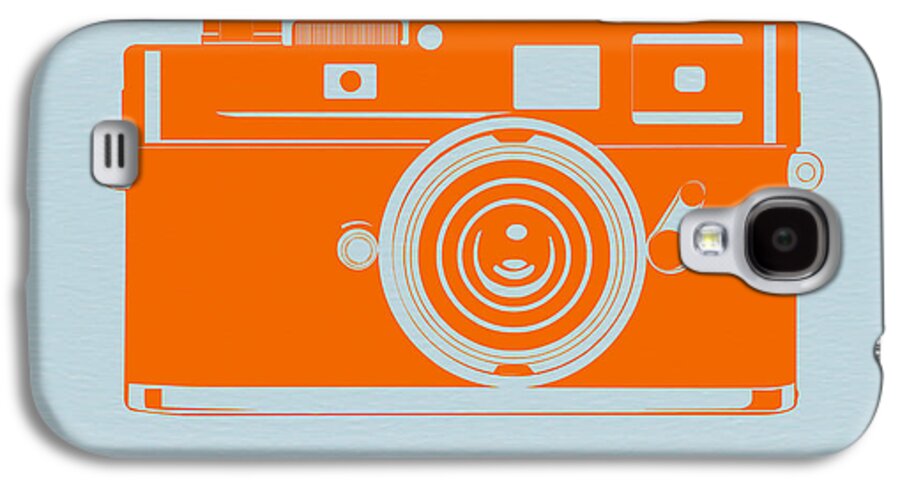 Film Galaxy S4 Case featuring the photograph Orange camera by Naxart Studio
