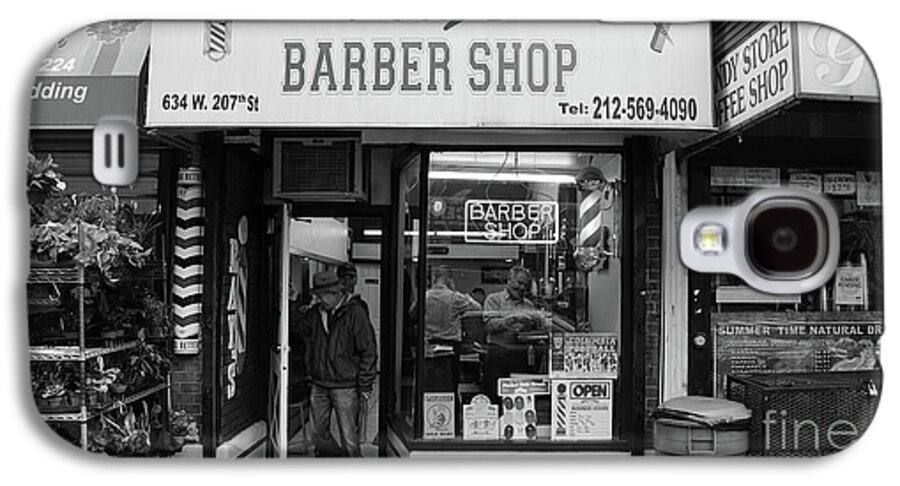 Ray's Galaxy S4 Case featuring the photograph Ray's Barbershop by Cole Thompson