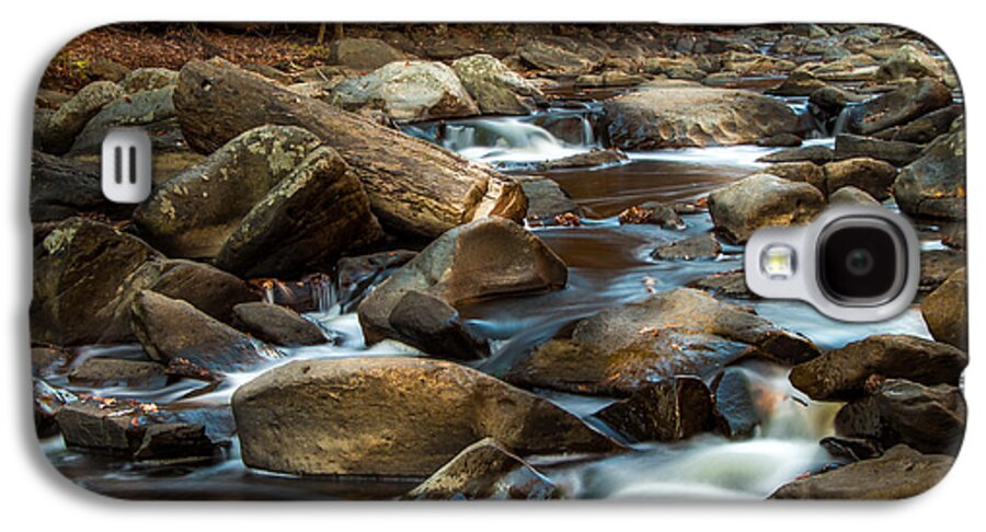 Water Galaxy S4 Case featuring the photograph Rock Creek by Ed Clark