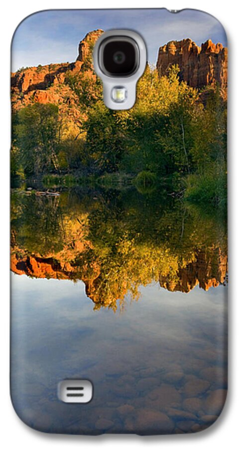 Reflection Galaxy S4 Case featuring the photograph Sedona Sunset by Michael Dawson