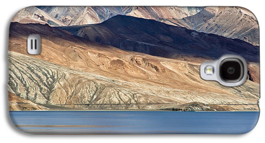 Lake Galaxy S4 Case featuring the photograph Shadow Tso Moriri, Karzok, 2006 by Hitendra SINKAR