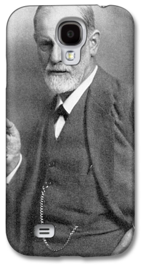 Freud Galaxy S4 Case featuring the photograph Sigmund Freud by English School